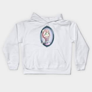 Polar Bear Girl Kids Hoodie